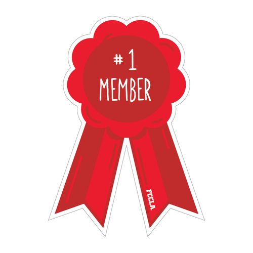 #1 Member Decal image thumbnail
