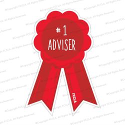 Image of #1 Advisor Sticker
