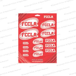 Image of FCCLA Logo Sticker Sheet
