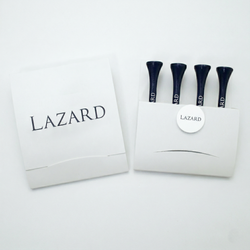 Image of Golf Tee Matchbook - Lazard Logo