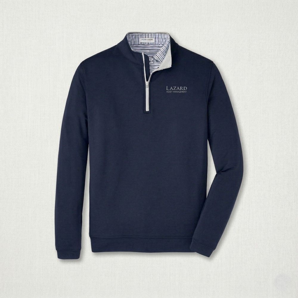 Peter Millar Perth Performance Quarter Zip - Men's - LAM Logo primary image