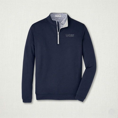 Peter Millar Perth Performance Quarter Zip - Men's - LAM Logo image thumbnail