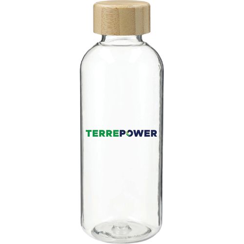 Sona 22oz RPET Bottle w/ FSC 100% Bamboo Lid image thumbnail
