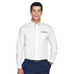 Image of Men's Crown Collection Broadcloth Woven Dress Shirt