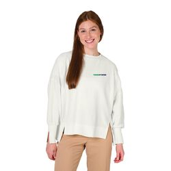 Image of Women's Camden Spliced Crew Neck Sweatshirt