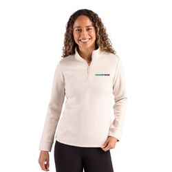 Image of Clique Haven Recycled Womens Quarter Zip Sweatshirt