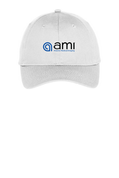 Image of Port & Company® Six-Panel Unstructured Twill Cap