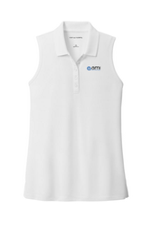 Image of Port Authority® Women's Dry Zone® UV Micro-Mesh Sleeveless Polo
