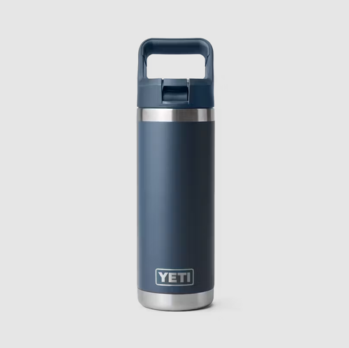 YETI Rambler 18 Oz Bottle With Color-Matched Straw Cap image thumbnail