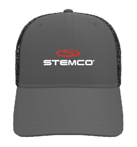 Trucker Mesh Back Hat - Charcoal/Black image thumbnail