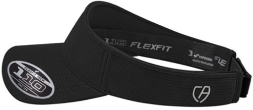 Flexfit 110® Aerated Performance Visor - Black image thumbnail