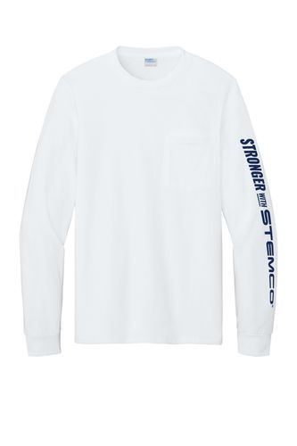 Tall Long Sleeve Essential Pocket Tee image thumbnail