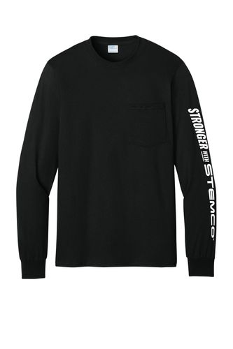 Tall Long Sleeve Essential Pocket Tee image thumbnail