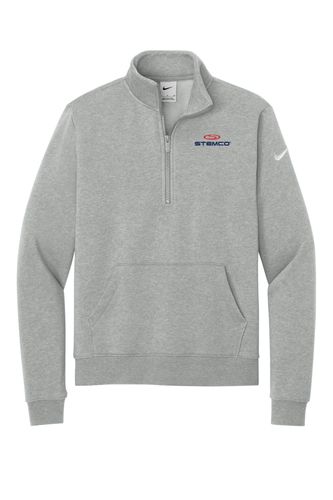 Nike Women's Club Fleece Sleeve Swoosh 1/2-Zip image thumbnail