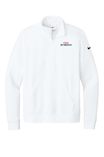 Nike Women's Club Fleece Sleeve Swoosh 1/2-Zip image thumbnail