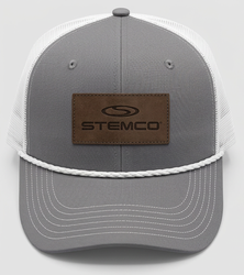 Image of Leather Patch Trucker Hat