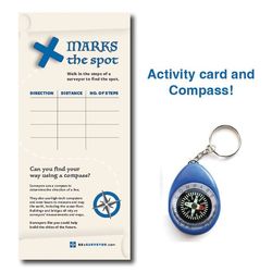 Image of X-Marks the Spot Activity Card Kit