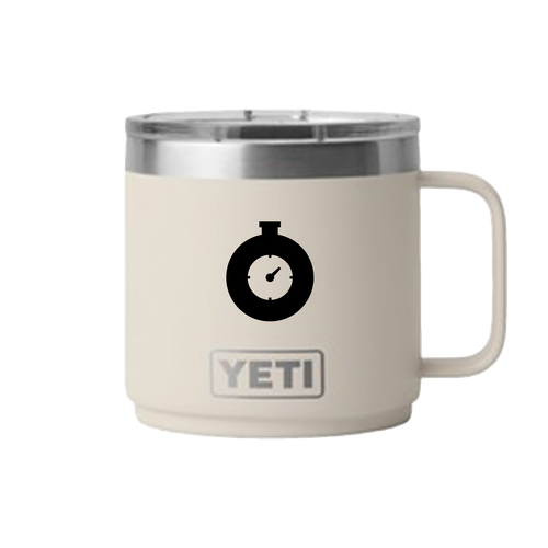14 Oz YETI® Rambler Stainless Steel Insulated Stackable Mug w/ Lid image thumbnail