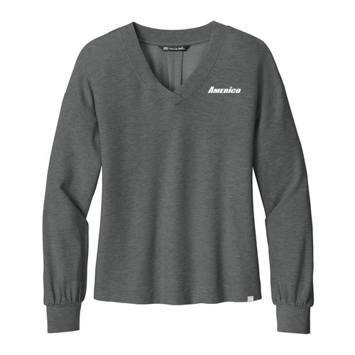 TravisMathew Womens Long Weekend V-Neck image thumbnail