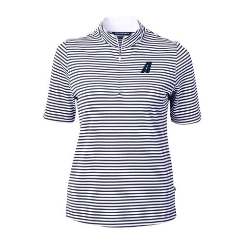 Cutter & Buck Virtue Eco Pique Stripe Recycled Polo - Women's image thumbnail