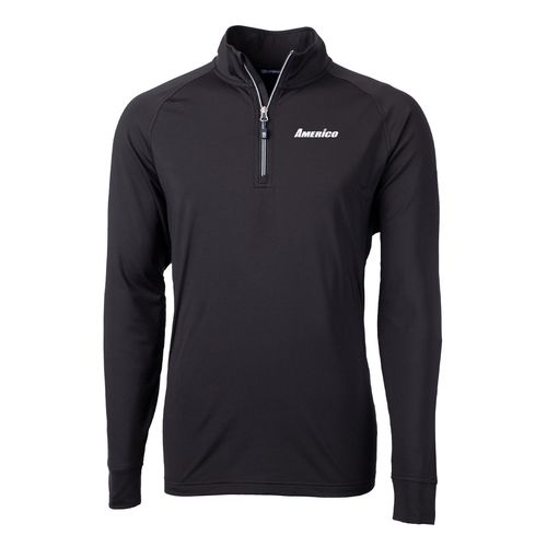Cutter & Buck Adapt Eco Knit Stretch Recycled Quarter Zip Pullover - Men's image thumbnail