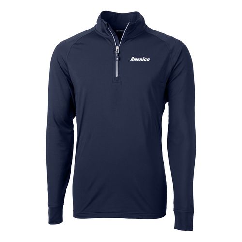 Cutter & Buck Adapt Eco Knit Stretch Recycled Quarter Zip Pullover - Men's image thumbnail