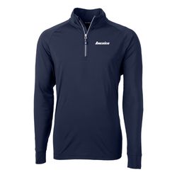 Image of Cutter & Buck Adapt Eco Knit Stretch Recycled Quarter Zip Pullover - Men's