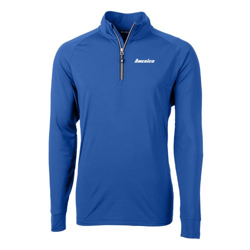 Cutter & Buck Adapt Eco Knit Stretch Recycled Quarter Zip Pullover - Men's image thumbnail