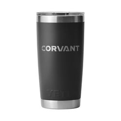 Image of  Yeti Rambler 20 Ounce Tumbler with MagSlider Lid - BLACK