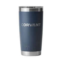 Image of Yeti Rambler 20 Ounce Tumbler with MagSlider Lid - NAVY