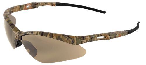 Spearfish® Safety Glasses — Camouflage Frame, Brown Anti-Fog Lens image thumbnail