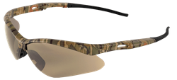 Image of Spearfish® Safety Glasses — Camouflage Frame, Brown Anti-Fog Lens