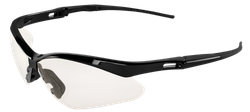 Image of Spearfish® Safety Glasses — Shiny Black Frame, Indoor/Outdoor Lens