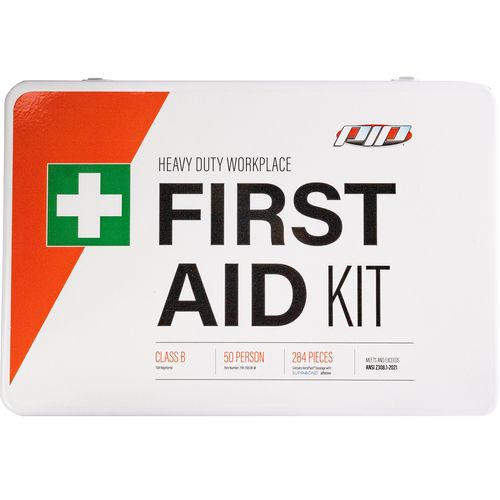 ANSI Class B Metal First Aid Kit - 50 Person image thumbnail