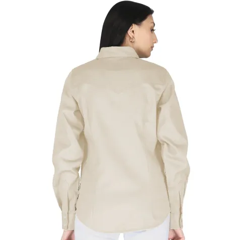 LADIES FR SOLID SNAP SHIRT image thumbnail