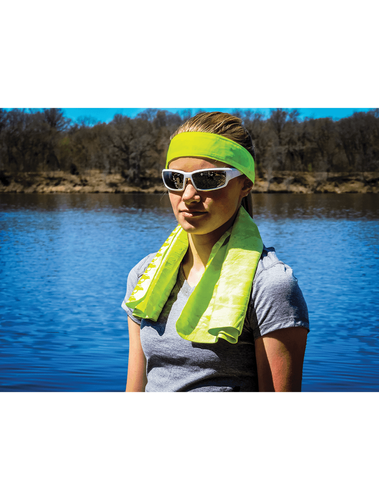 Bullhead Safety® Cooling High-Visibility Cooling Towel image thumbnail