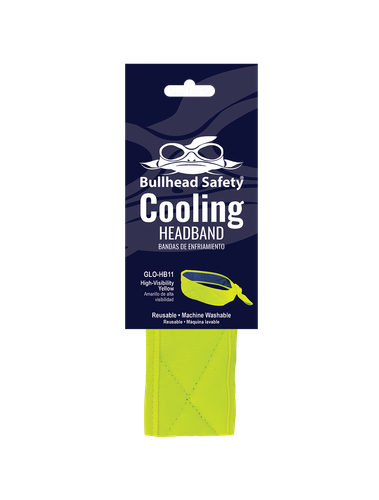 Bullhead Safety® Cooling Premium High-Visibility Evaporative Cooling Headband/Bandana  image thumbnail