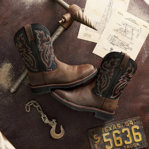 Men's Rancher Waterproof Steel-Toe Wellington image thumbnail