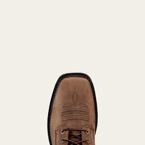 Cascade 8" Wide Square Toe Steel Toe Work Boot image thumbnail