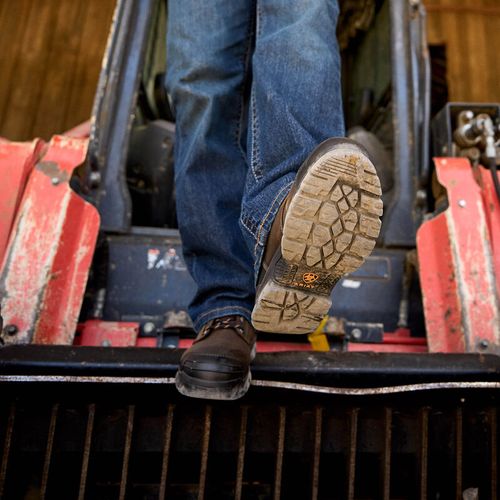Treadfast 6" Waterproof Steel Toe Work Boot Mens image thumbnail