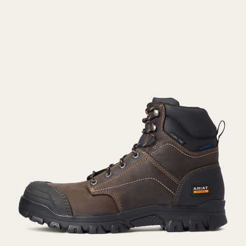 Treadfast 6" Waterproof Steel Toe Work Boot Mens image thumbnail