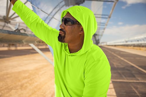 Carhartt Force® Sun Defender™ Long Sleeve Hooded T-Shirt image thumbnail