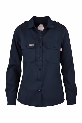 Ladies FR Uniform Shirts made with 5oz. TecaSafe One® Inherent image thumbnail