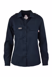 Image of Ladies FR Uniform Shirts made with 5oz. TecaSafe One® Inherent