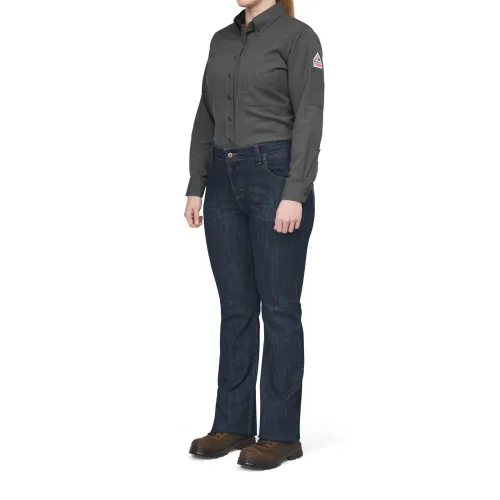 iQ Series® Comfort Woven Women's Lightweight Shirt image thumbnail