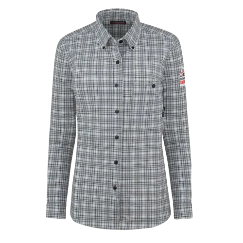 Bulwark FR Women's Flex Knit Button Down Shirt image thumbnail