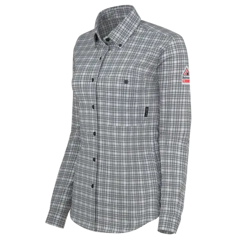 Bulwark FR Women's Flex Knit Button Down Shirt image thumbnail