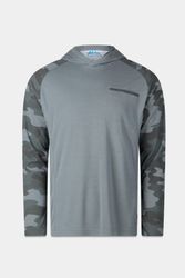 Image of Aloha 6.4 oz. CAT2 FR Inherent LS Sun Stop Hooded T-Shirt-