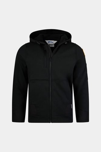 Aloha 12 oz. CAT2 FR Cotton Fleece Full Front Zip Hoodie-BLACK image thumbnail