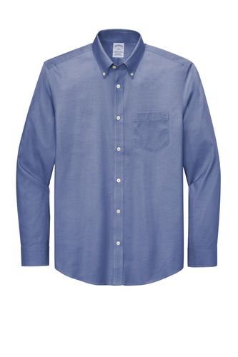 Brooks Brothers Wrinkle-Free Stretch Pinpoint Shirt image thumbnail